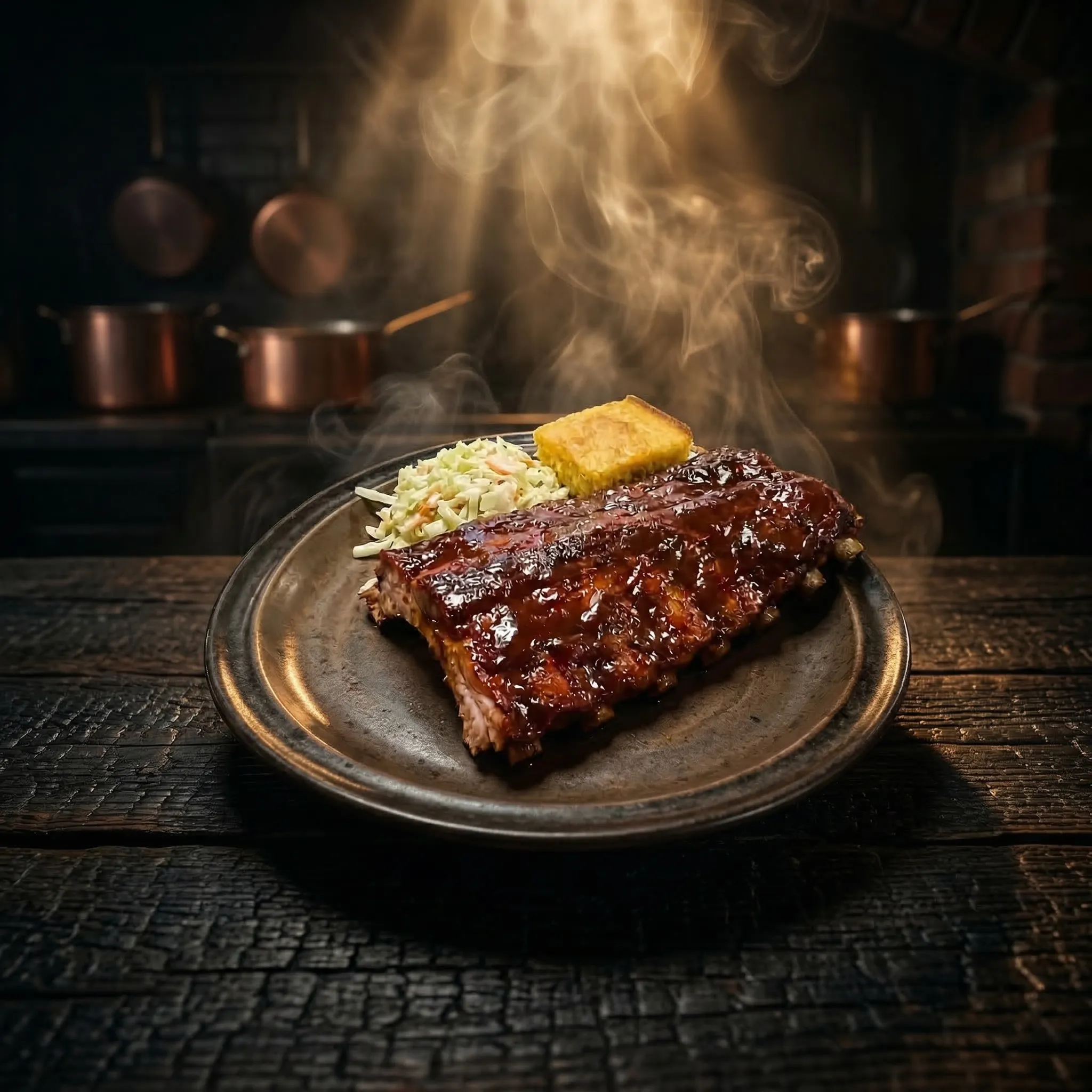 Smoke & Grill style — enhanced food photo by FoodPicAI