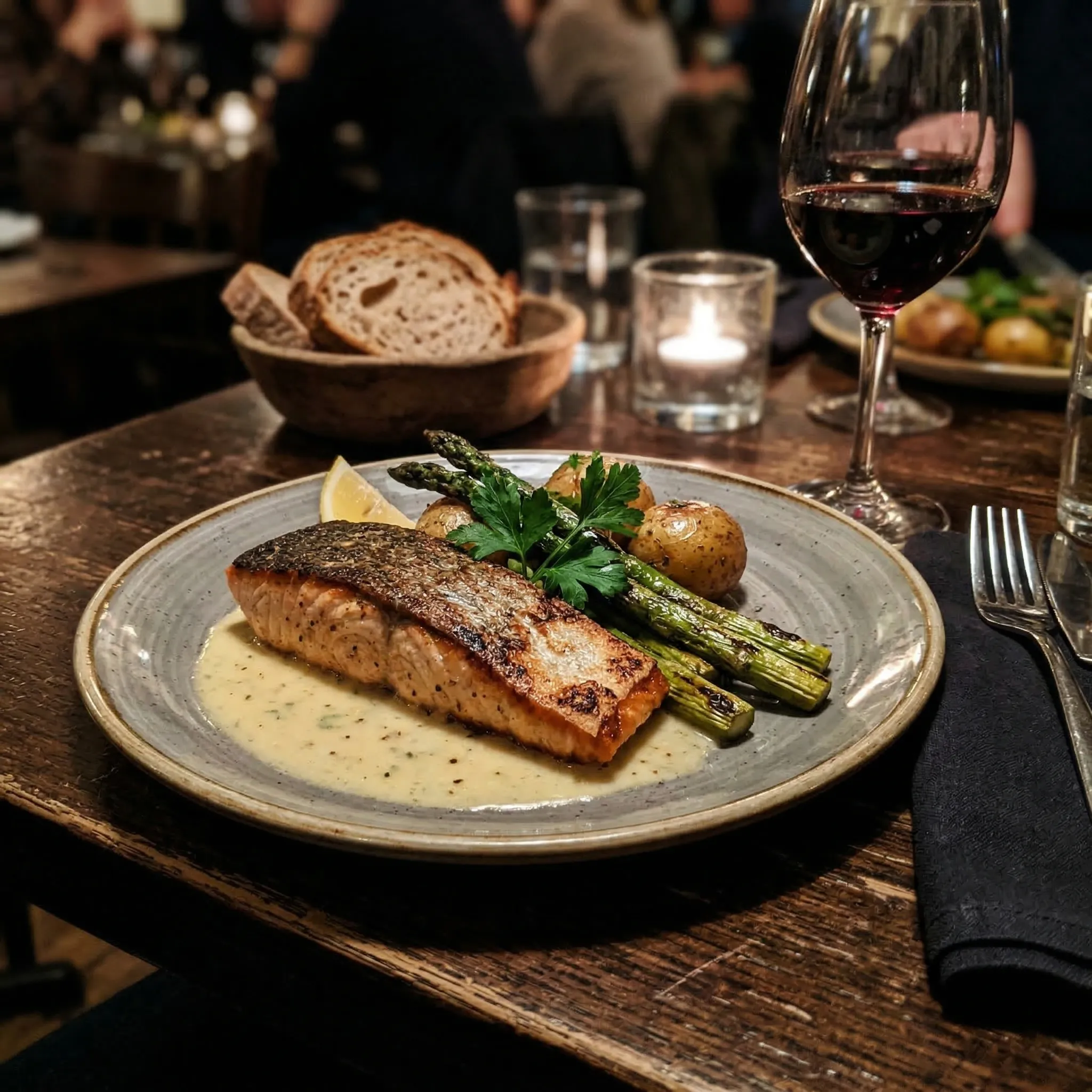 Original phone photo before Menu Hero enhancement