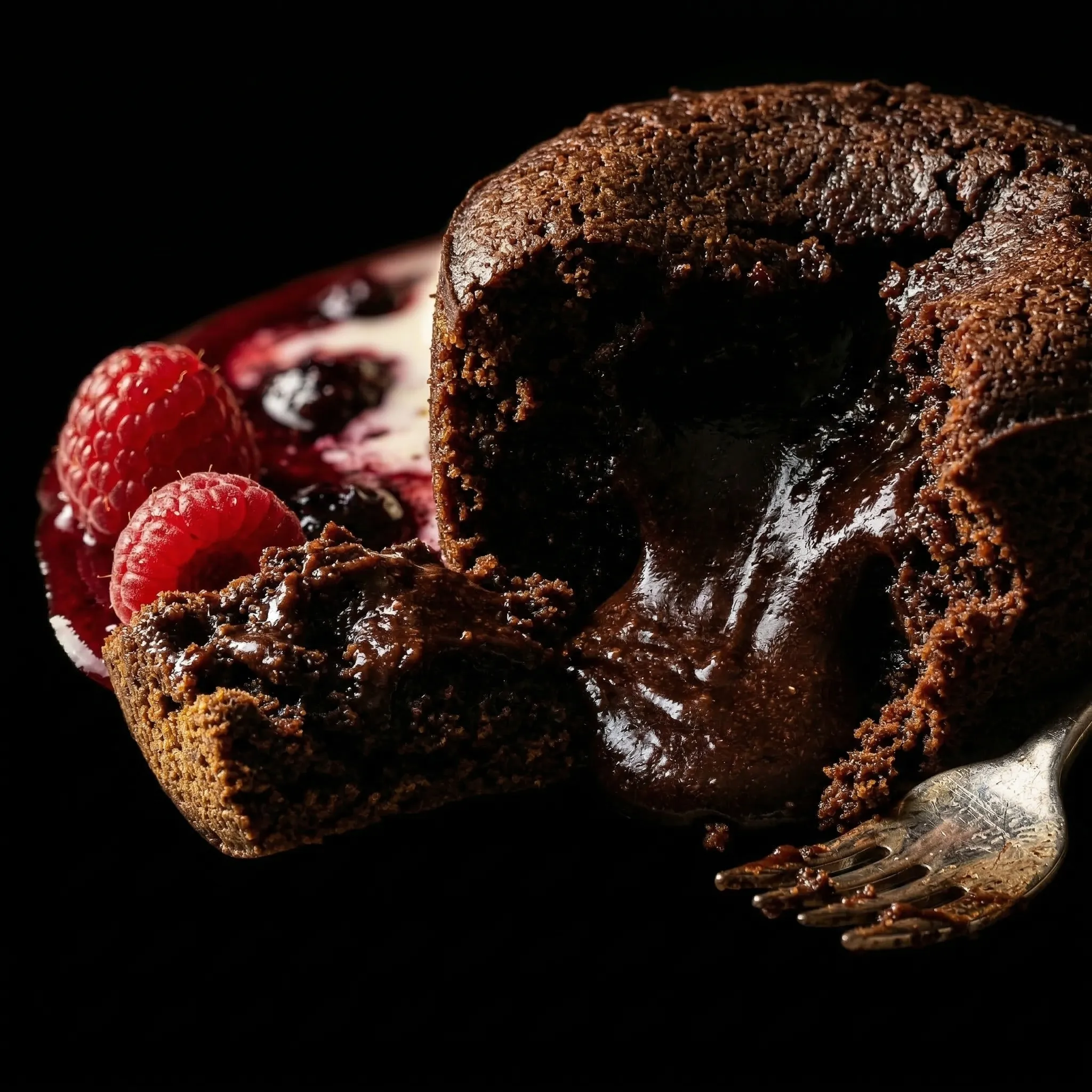 Noir Closeup style — enhanced food photo by FoodPicAI